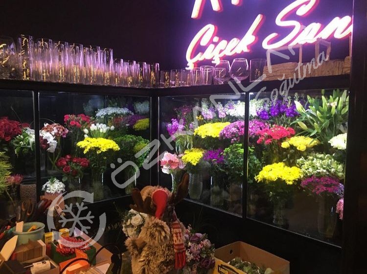 Flower cabinet - Florist Cabinet Display