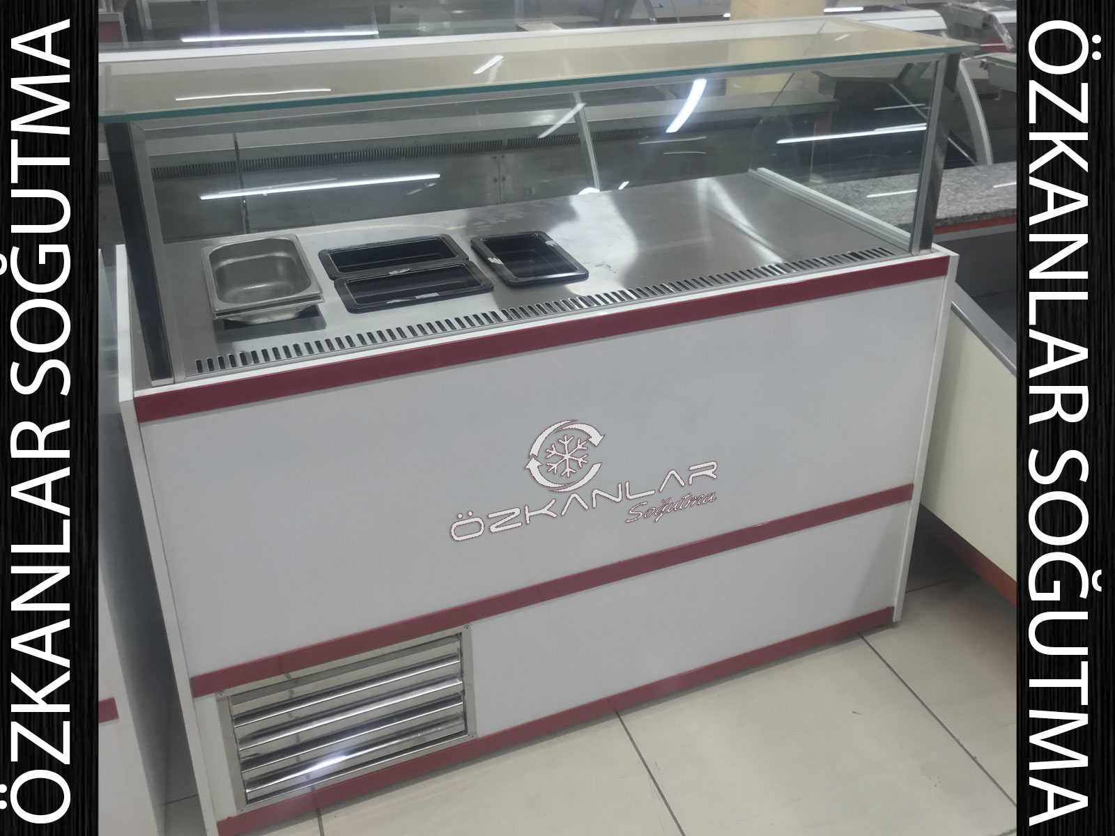 1.5 Metre Sıfır Çiğ Köfte Dolabı